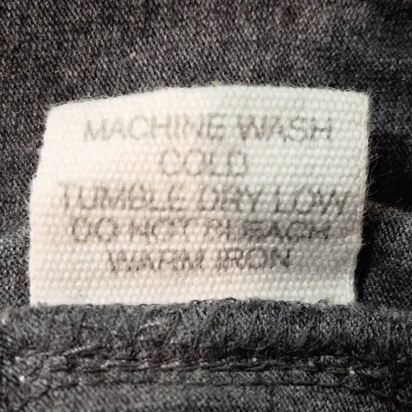 SYNERGY Organic Clothing Gray Cotton Sleeveless Snap Dress in XL - Picture 10 of 10